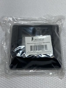 Fortress Railing Products - FE26-Post Base Cover 4” GLBK (2 pcs) - Picture 1 of 3