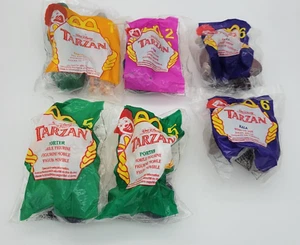 DISNEY TARZAN - 1999 MCDONALDS HAPPY MEAL TOY #1,2,5 ,6 - Picture 1 of 7