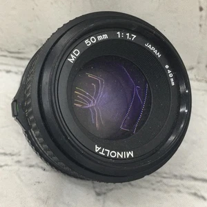 Vintage Minolta MD 50MM 1:1.7 Objektiv - Bild 1 von 5
