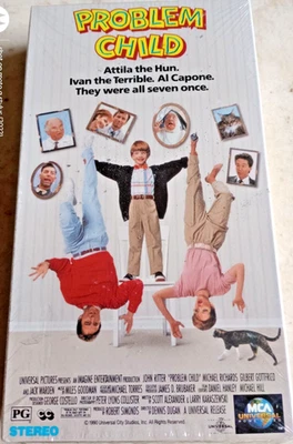 NEW SEALED 1990 MCA PROBLEM CHILD VHS WATERMARK JOHN RITTER - Image 1 of 4