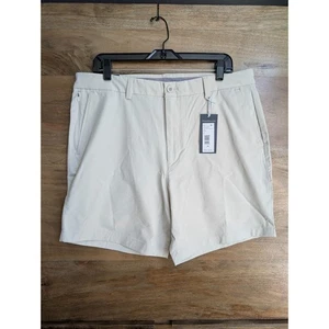 Vineyard Vines On The Go Shorts Mens 35 Light Tan Slash Pocket 7" Inseam Outdoor - Picture 1 of 3