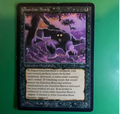 MTG Guardian Beast Arabian Nights English. "Hot" - Image 1 of 2