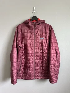 Patagonia Women’s Nano Puff Jacket Oxblood Red Size Extra Large XL Coat - Picture 1 of 5