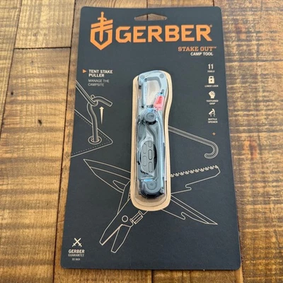 Multiherramienta Gerber Stake Out 11 en 1 grafito 30-001742 camping caza - NUEVA Foto 1 de 4
