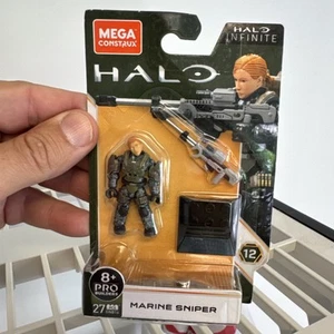 Mega Construx Halo Infinite Marine Sniper serie GNB16 12 27 pezzi - Foto 1 di 4