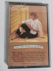 Janie Fricke First Word in Memory (Cassette) - Picture 1 of 4