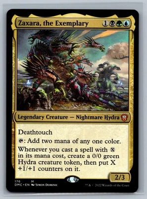 Magic MTG Commander: Dominaria United Zaxara, the Exemplary #176 TCG CCG - Image 1 of 2