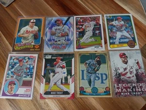 Mike Trout Player Lot Of 15 Cards - Base Parallels Chrome PSA 9 Angels - Picture 1 of 3