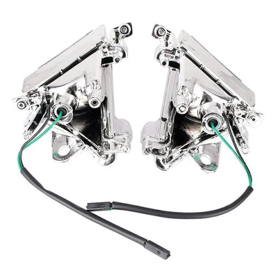 Lente de lámpara intermitente de señal de giro delantera para Kawasaki Ninja ZX-10R 2004 2005 transparente Foto 1 de 4