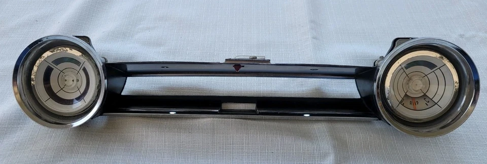 OEM 1961 Plymouth Fury Belvedere Savoy Gauge Cluster Bezel Warning Lights - Image 1 of 4