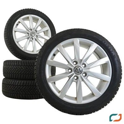 Original Dijon VW Golf 7 Winterräder Winterreifen 205/50R17 93H 5G0601025K DOT22 - Bild 1 von 4