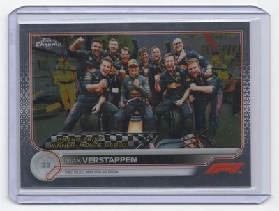 2022 Topps Chrome Formula 1 Max Verstappen Red Bull Racing Honda #155 - Image 1 of 2