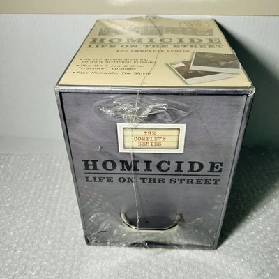 Homicide Life on the Street : The Complete Series: 35 Disc DVD Box Set NEW read Foto 1 de 4