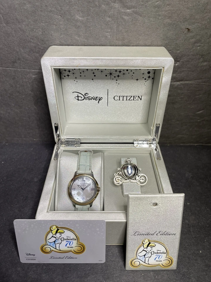 Reloj Citizen Eco-Drive Disney Princesa Cenicienta 70 Aniversario Edición Limitada Foto 1 de 4