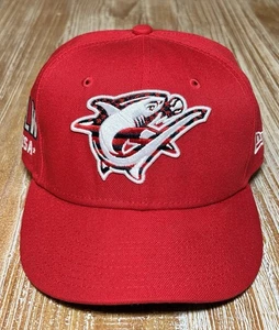 Clearwater Threshers New Era 59Fifty Fitted 7 1/4 Red Hat Minor League Baseball - Bild 1 von 10