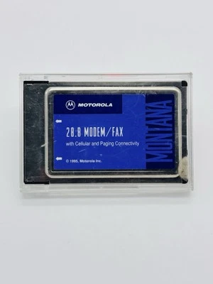 Motorola Montana 28.8 Modem/ Fax  62075003-01 - Image 1 of 2