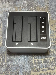 OWC Drive Dock Dual Bay 2x USB-C Thunderbolt 3.0 - Picture 1 of 4