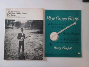 John Burke's Book of Old Time Fiddle Tunes for Banjo/ Bluegrass Banjo In Scruggs - Picture 1 of 12