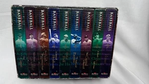 Baseball A Film by Ken Burns VHS Box Set Complete 9 Volume Set BMG 1994 - Bild 1 von 12
