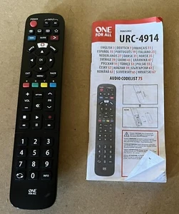 Panasonic URC 4914 Remote - May work - may not - Picture 1 of 6