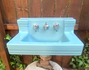 Vintage Sink Art Deco Retro American Standard - Picture 1 of 13