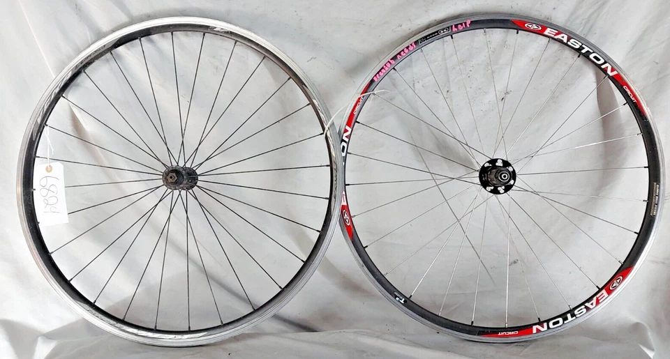 Easton Circuit 700c Racing Road Bike Wheel Set 130/100 28S Velomax Hub Ships USA - Image 1 of 4
