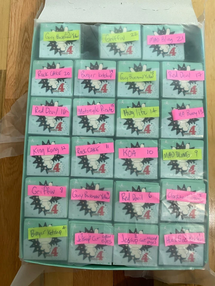 Lote de 4 figuras de vinilo Kidrobot Dunny Series 2007 como nuevas de 3" - ¡Tú eliges! ALGUNOS MUY RAROS Foto 1 de 1