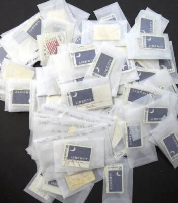 EDW1949SELL : USA 1968 Scott #1345-54 Flags 120 Complete Used sets neatly sorted - Image 1 of 4