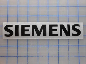 Siemens Decal 3" 5.5" 7.5" 11" Electronics Automation Disconnect Breaker Box  - Picture 1 of 2