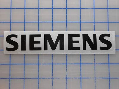 DD Siemens Decal 3" 5.5" 7.5" 11" Electronics Automation Disconnect Breaker Box