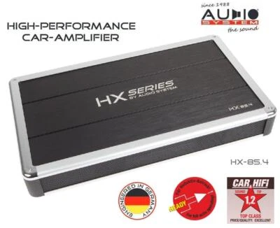 Audio System HX-85.4 4-Kanal HIGH END Verstärker 1000 Watt RMS  - Bild 1 von 4