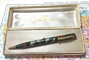 Antique Waterman Green Celluloid Mechanical Pencil. Waterman Jif Box U.S.A - Picture 1 of 5
