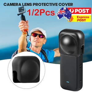 Silicone Lens Cap Replacement Protective Cover Lens Protector for Insta360 X4 - Picture 1 of 10