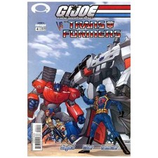 G.I. Joe vs. the Transformers (2003 series) #4 Cover A in NM. Image comics [f*