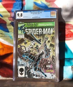 Web of Spider-Man #31 CGC 9.8 Marvel 1987 Kraven’s Last Hunt Mike Zeck Key Issue - Imagen 1 de 18