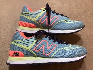 new balance 574 women deepblue