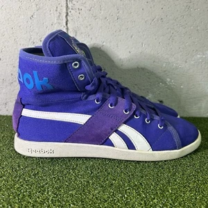 Reebok Classic Top Down Purple High Top Sneakers Shoes Women’s 7 - Picture 1 of 8
