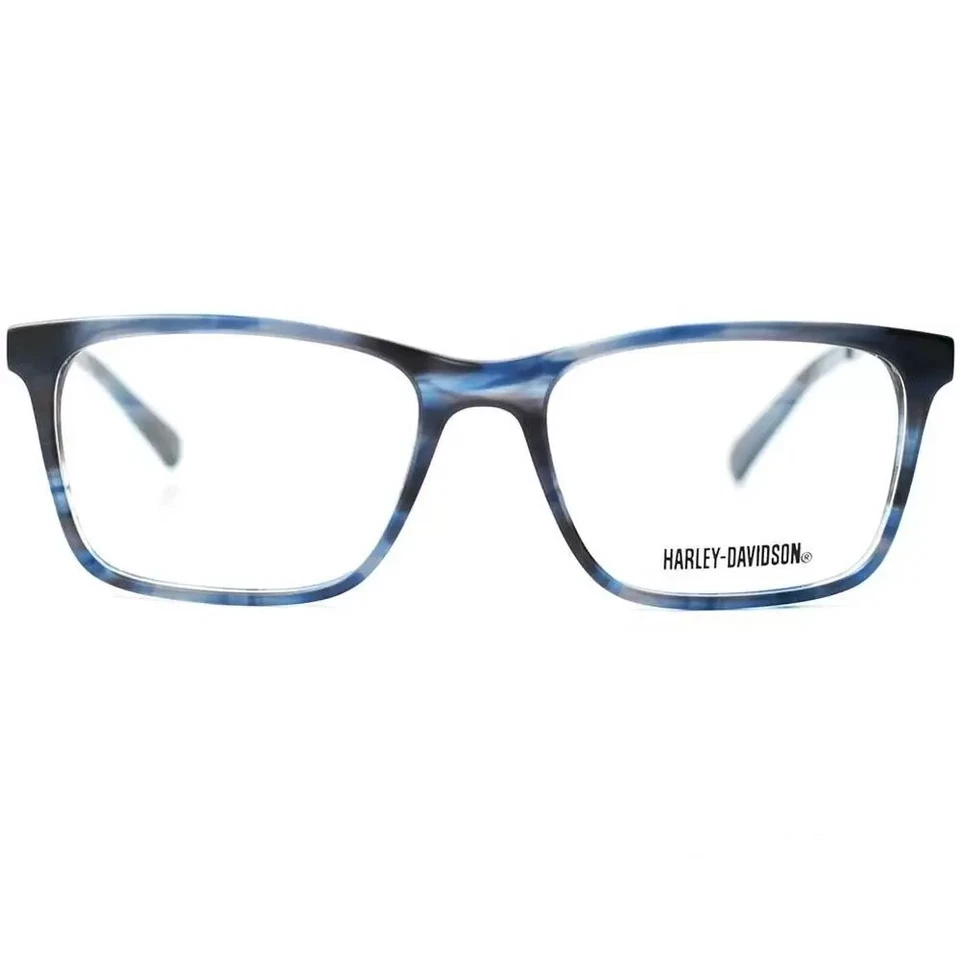 Marco de gafas ópticas de plástico mate azul Harley Davidson HD0779 064 54-17-145 Foto 1 de 2