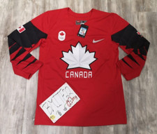NWT Team Canada Nike 2018 Olympic Winter Games Ice Hockey Men Jersey M