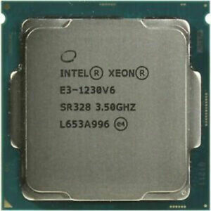 Intel Xeon E3-1230 V6 SR328 3.50 GHz 4 Cores CPU Processor