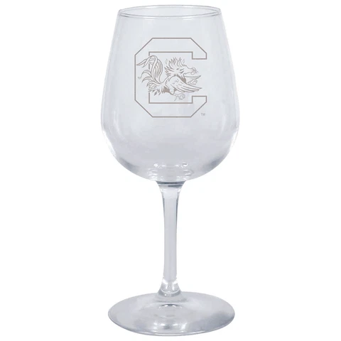 South Carolina Gamecocks 12.75oz. Stemmed Wine Glass Cover