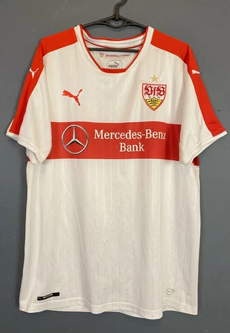 MENS PUMA VfB STUTTGART 2016/2017 HOME FOOTBALL SOCCER SHIRT JERSEY SIZE L LARGE Cover
