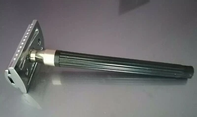 MANICO RASOIO DI SICUREZZA TIPO GILLETTE EDWIN JAGGER VENDO SOLO MANICO - Immagine 1 di 3