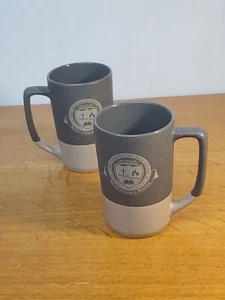 Clear Creek Baptist Bible College Coffee Mug Cup 2 Tone Gray Tan 16 Oz Lg Handle - Picture 1 of 12