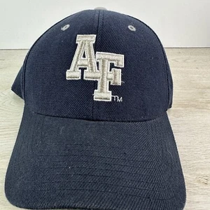 Air Force Navy Blue Hat Size 7 Fitted Baseball Hat - Picture 1 of 11