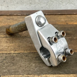 Redline Stem Old School BMX Freestyle 1" 1996 Logo 4 Bolt Quill Threaded OG - Picture 1 of 10