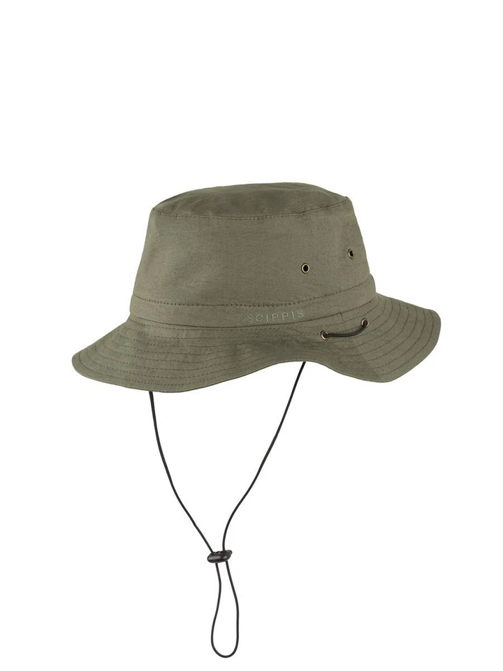 SCIPPIS Hut Anglerhut Outdoor Sonnenhut UPF50+ Traveller knautschbar Bush Hiker