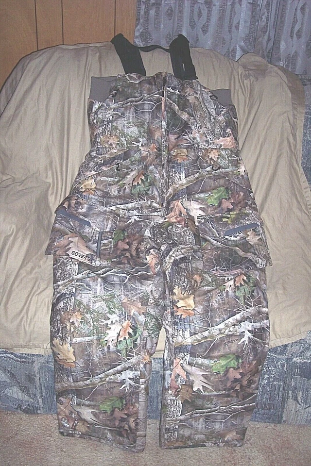 Extreme Cold Weather Bibs MT050 Insulated Camo Coveralls Goretex Bib Overalls M - Image 1 of 4