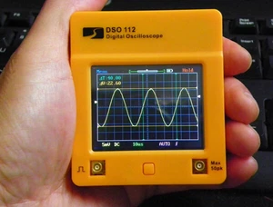 New DSO112 2.4" Color Touch Screen Handheld Portable 2MHz Digital Oscilloscope - Bild 1 von 8
