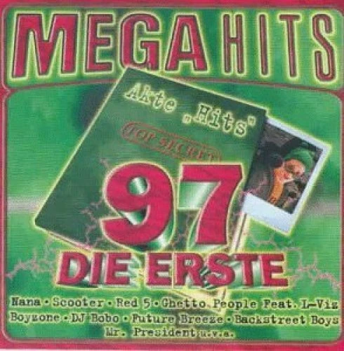 Mega Hits 97-Die Erste (Polystar) Scooter, Mark' Oh, Prodigy, Red 5, Di.. [2 CD] - Bild 1 von 1